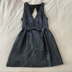 Navy Parker mini dress